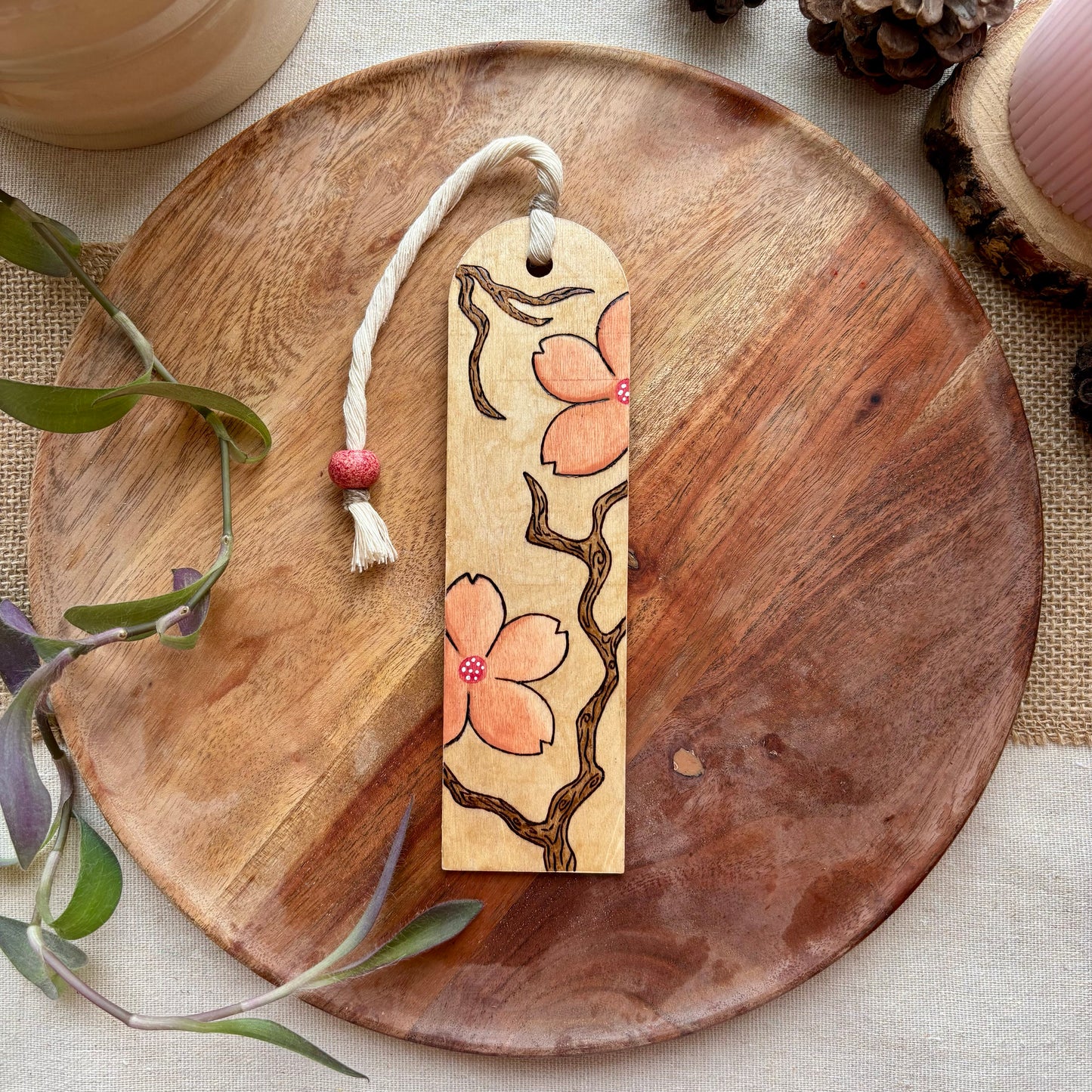 Marque-page « La Fleur de Cerisier »