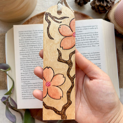 Marque-page « La Fleur de Cerisier »