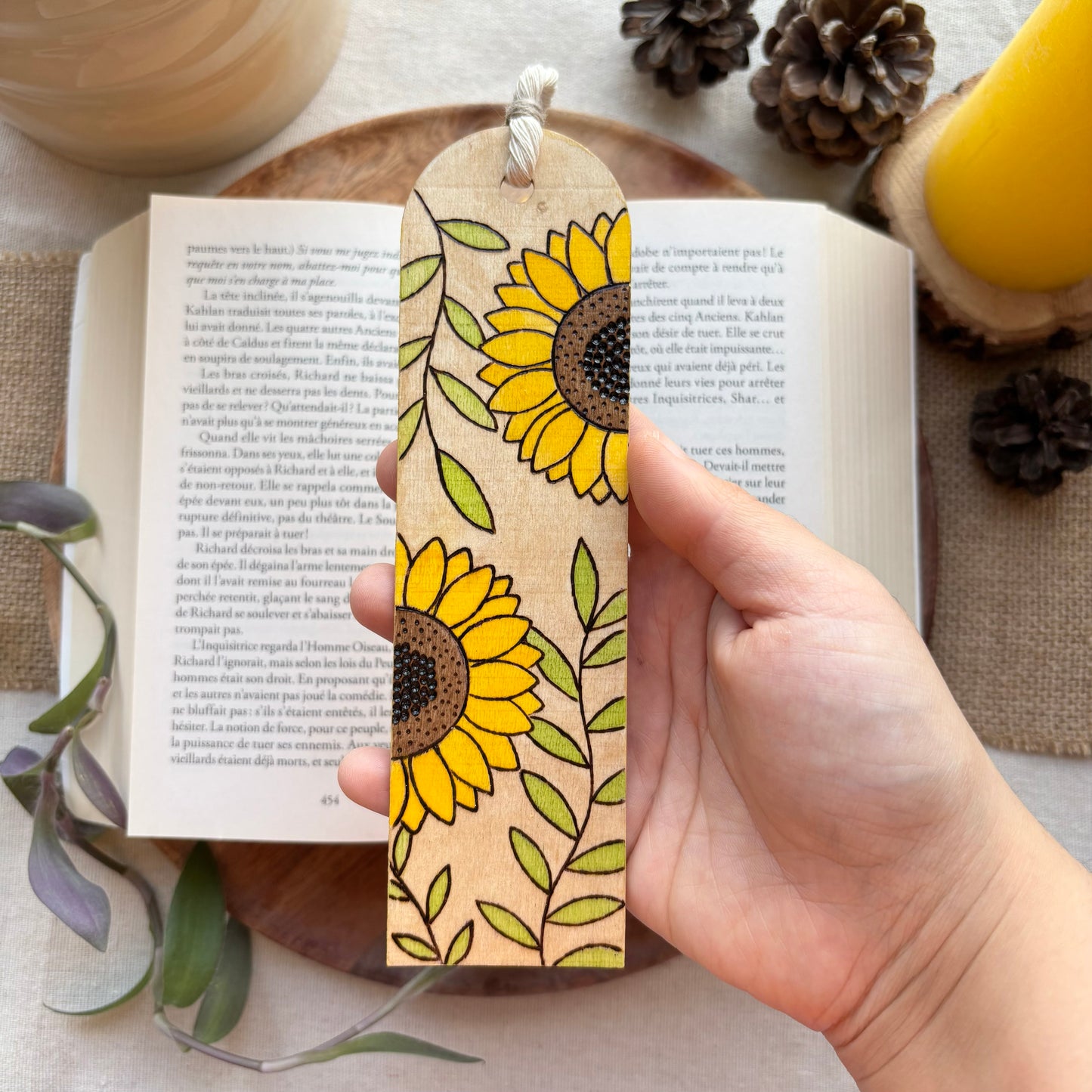 Marque-page « Le Tournesol »