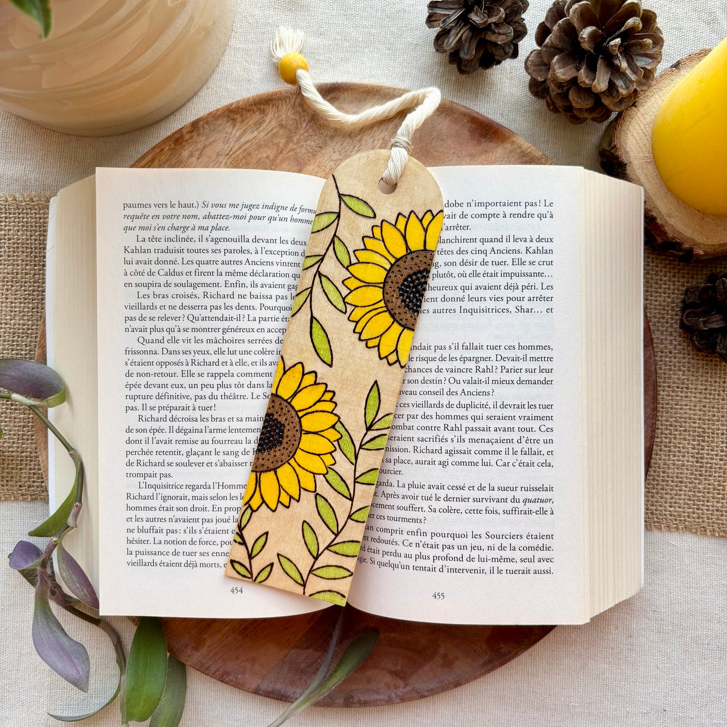 Marque-page « Le Tournesol »