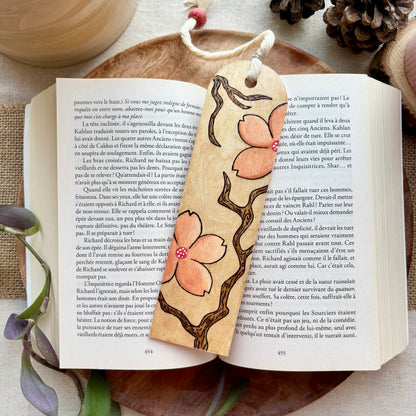 Marque-page « La Fleur de Cerisier »