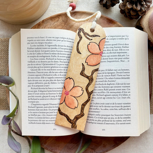 Marque-page « La Fleur de Cerisier »