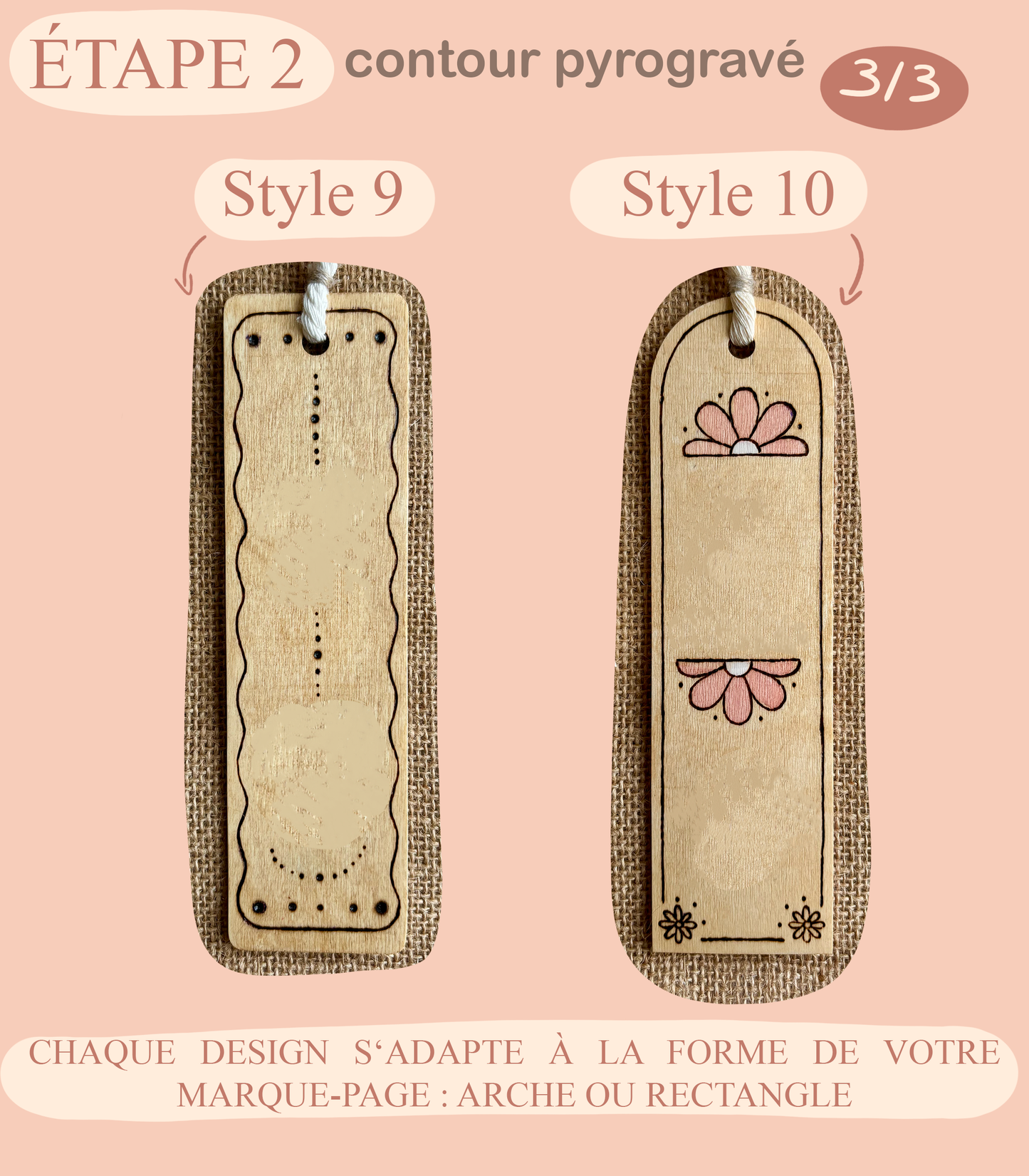 Marque-page personnalisée