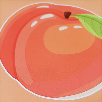 Cœur juteux - Pêche