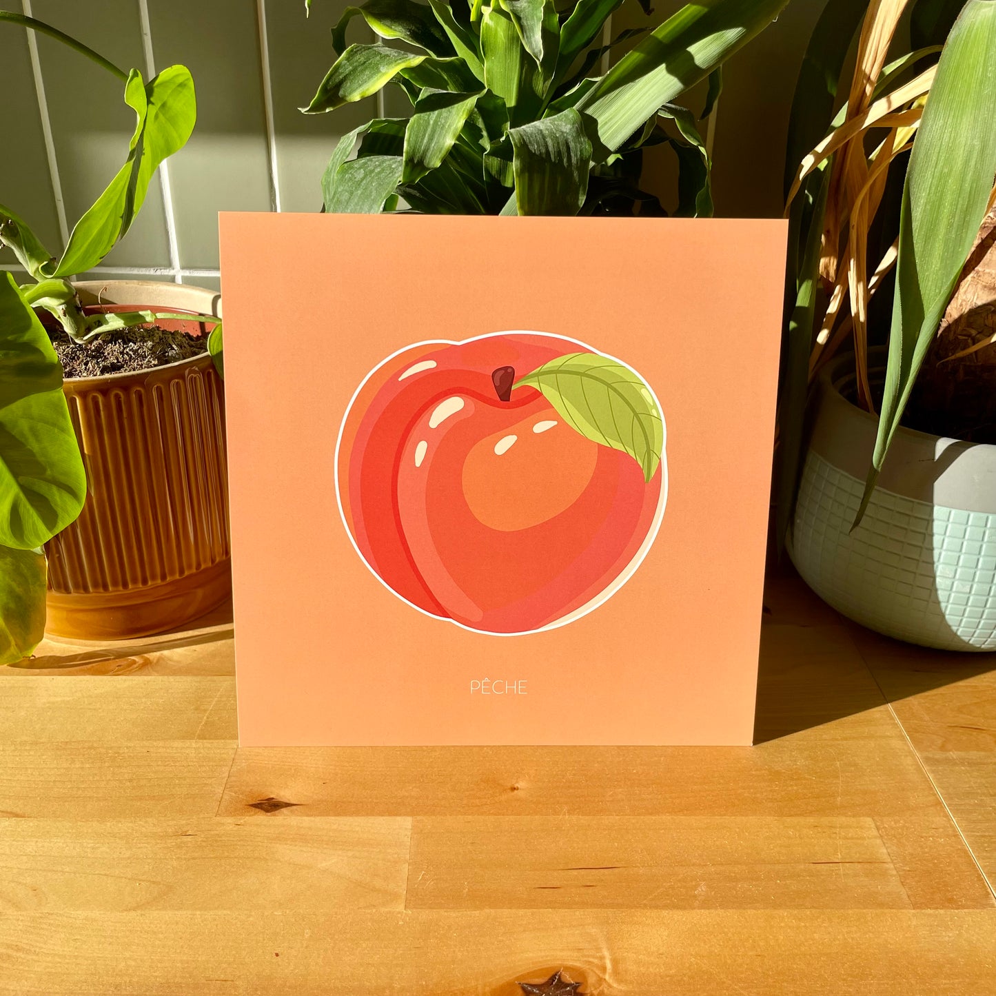 Cœur juteux - Pêche