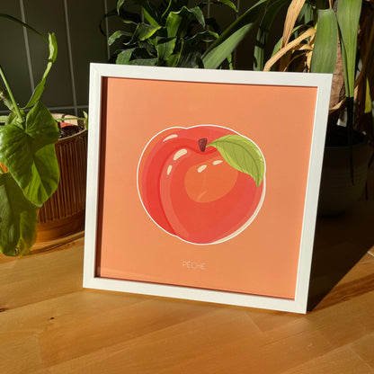 Cœur juteux - Pêche